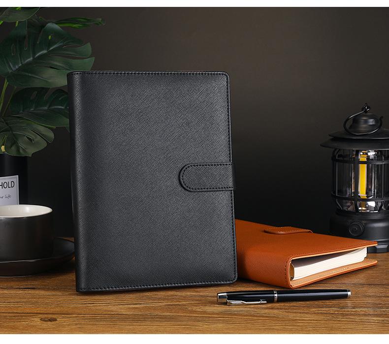 Custom Logo Retro A5 Business Notebook with Multi-Functional Cover