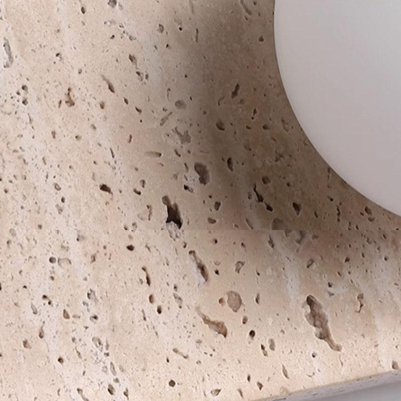 Retro Yellow Cave Stone Wall Light wabi-Sabi Japanese Style Simple Personality Bedroom Hallway Background Wall Decorative Lights