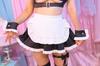 Clearstone SugarWhip Cosplay Halloween Fetish Maid Black Women's