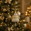Sparkling Bead DIY Beaded Christmas Tree Kit Flat Design Christmas Tree Beaded Ornament Kit  Gift