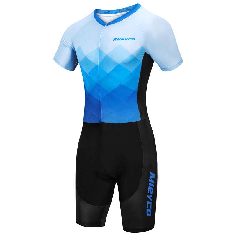 Summer Triathlon Bike Outfit, Short Sleeved Jumpsuit, Sweatshirt and Tights, Bike Ride, Cycling Jersey Set 2026