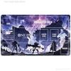Anime One Piece TCG Playmat with Life Cost Deck ZonesWaterproof Aesthetic Office Keyboard Pad