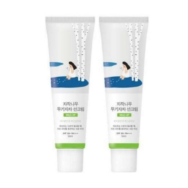 (Lound Lab) Round Lab Birch Mineral Sunscreen 50ml 1+1 Plan SPF50+ PA++++ Hydrating UV