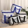 Portable Aluminum Foil Insulated Lunch Bag for Outdoor Picnic