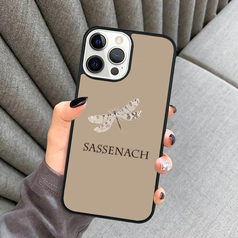 Outlander Sassenach Libelle Handyhülle Für iPhone 17 Air 16 16e 15 13 14 Pro Max 11 12 Plus 2022 MAX Hülle coque