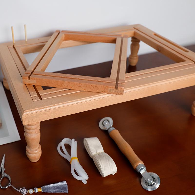 Klips do mocowania tamborka do haftu na biurko - Narzędzie do ramki do haftu krzyżykowego i francuskiego DIY