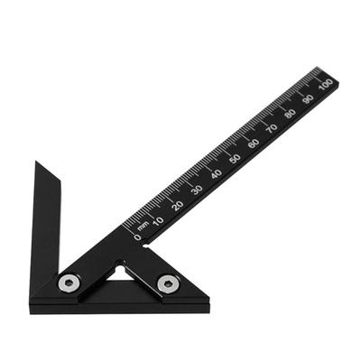 High Accuracy Aluminum Alloy Rulers Measuring Scale For Accurate Measuring And Marking In Woodworking And Construction