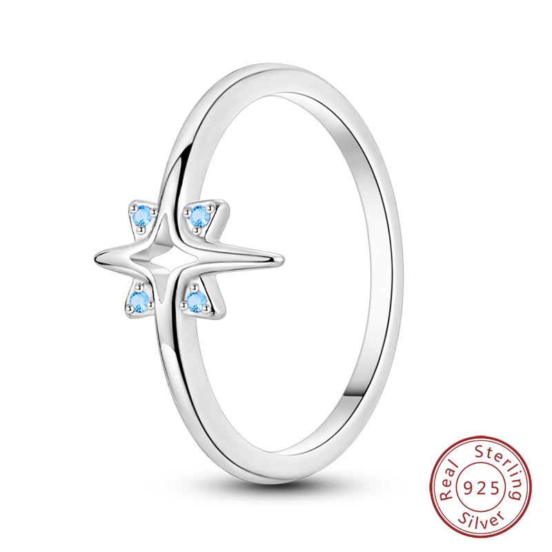 925 Silver Heart Shaped Infinite Minimalist Rings Hollow Celtic Knot Rings For Women Elegant Engagement Wedding Jewelry