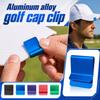 Aluminum Golf Hat Clips 4pc Set Durable Lightweight Magnetic Design for Secure Attachment To Golf Caps and Accessories