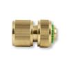 Brass Hose Connector, Push-fit System for 1/2", with Water Stop