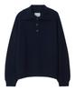 MIDSUN Wool High Neck Knit-Indigo
