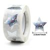 500pcs Glitter Star Stickers for Kids Reward Foil Student Behavior Planner Classroom Incentive Supplies Christmas Decorate Gifts