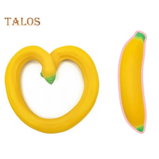 Stres Giderici Muz Sıkma Oyuncak Çocuklar Yetişkinler Esnek Dev Muz Duyusal Oyuncak Taşınabilir Hafif Sakinleştirici Meyve Fidget Oyuncak