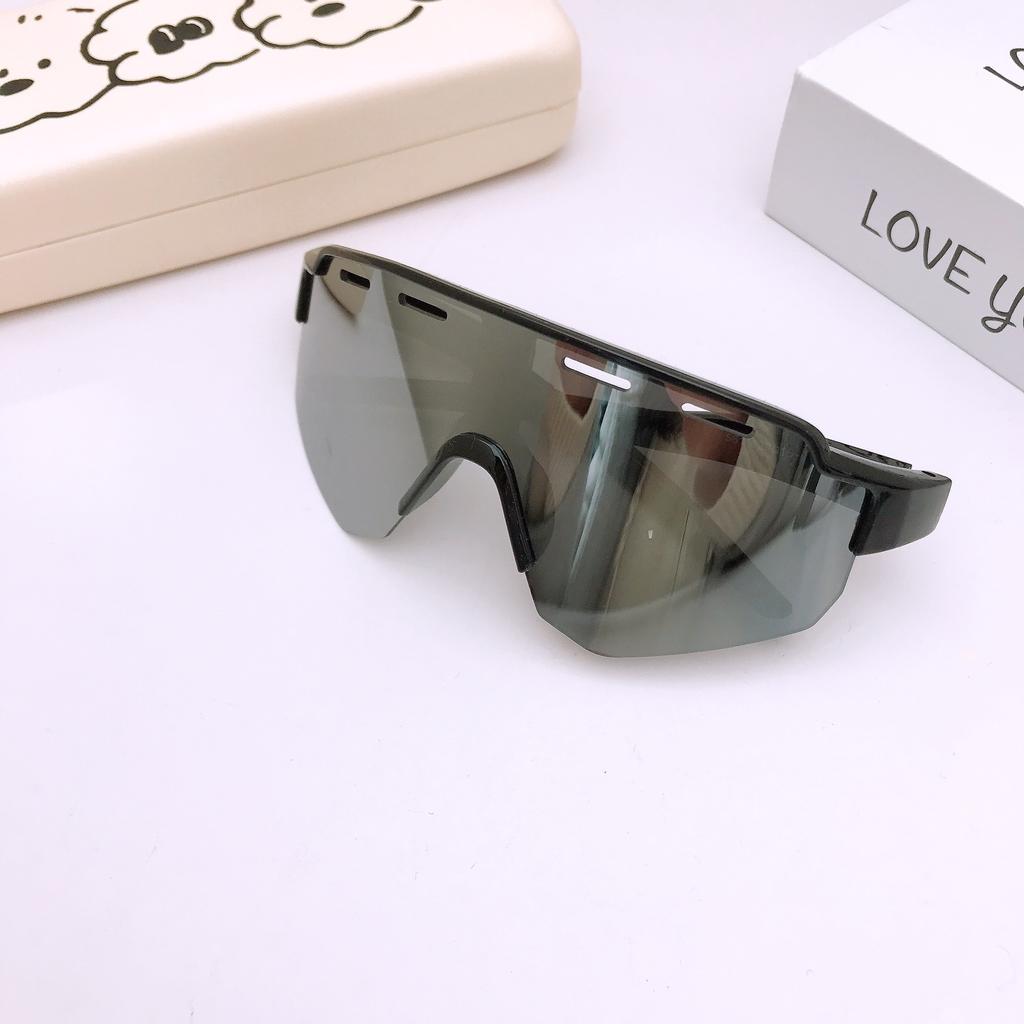 Gafas de Sol para Niños Deportivas Montura Grande Gafas de Esquí Ciclismo Gafas Cortaviento Niños Gafas de Sol Guapas Anti-Ultravioleta