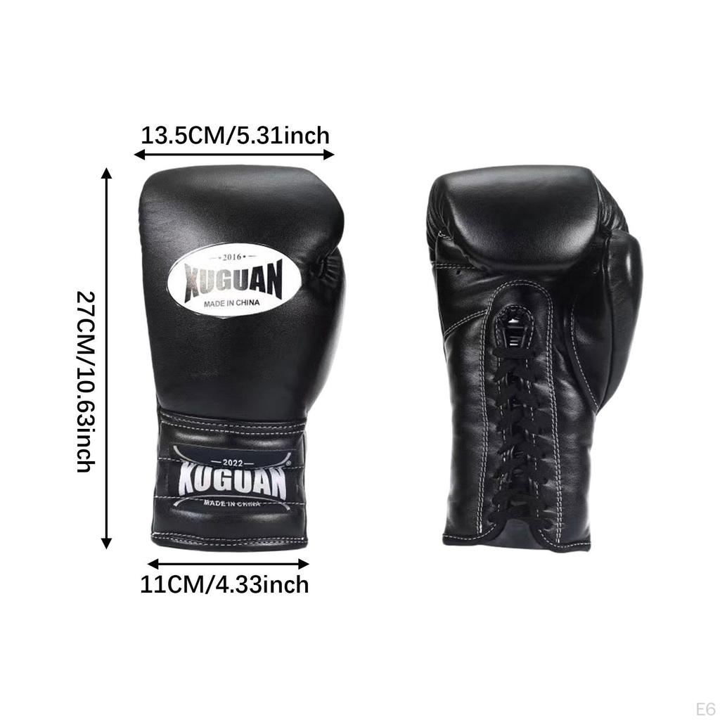Boxing Gloves Ergonomic Punching Bag Mittens for Fitness Grappling Muay Thai 6OZ