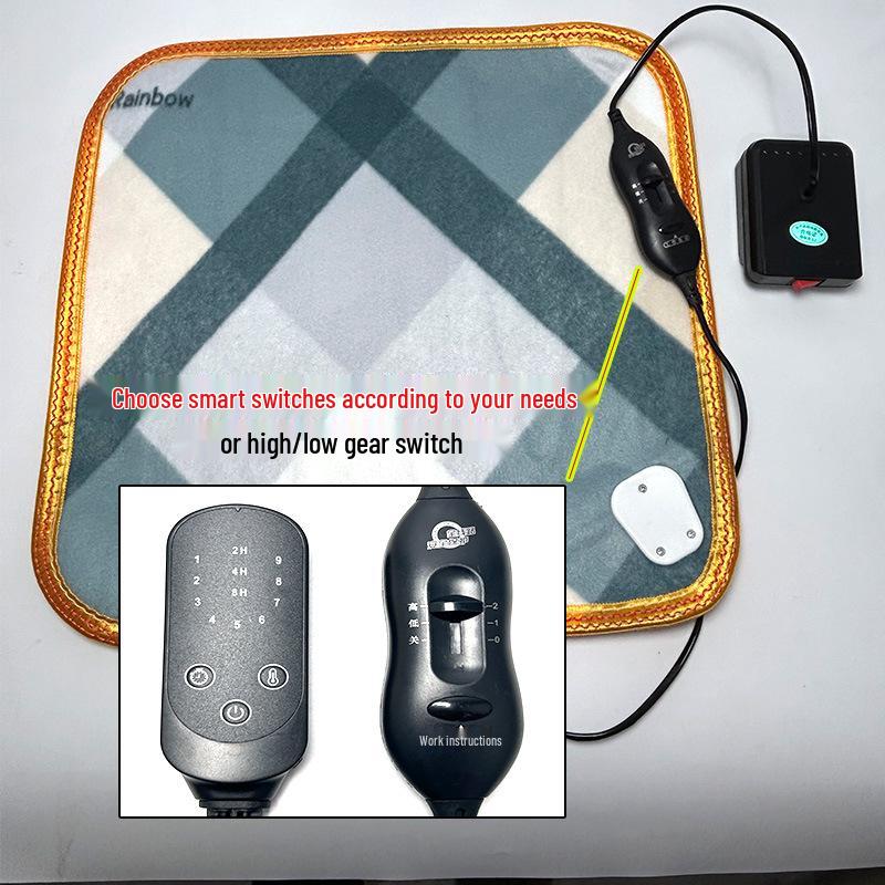 Portable Electric Mattress for Outdoor and Car Use - Thickened Seat Cushion with Lithium Battery, Ideal for Camping, Fishing, and Office.