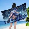 Game F-furina Anime Beach Swimming Towel Soft Absorbent Washcloth Children's Gifts For Kids Travel Camping Gym
