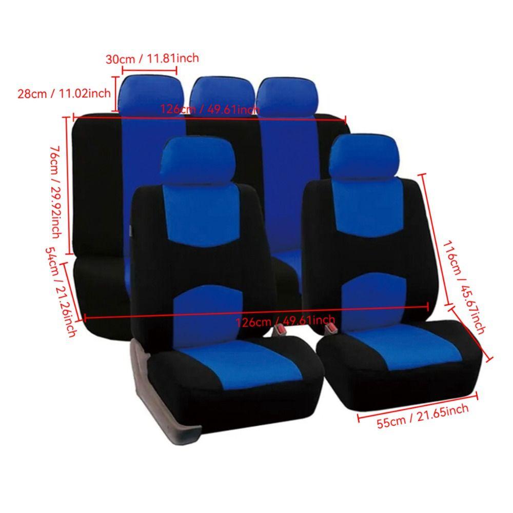 Anti-wear Car Seat Covers Breathable Automotive Interior Accessories for Cars Trucks SUV