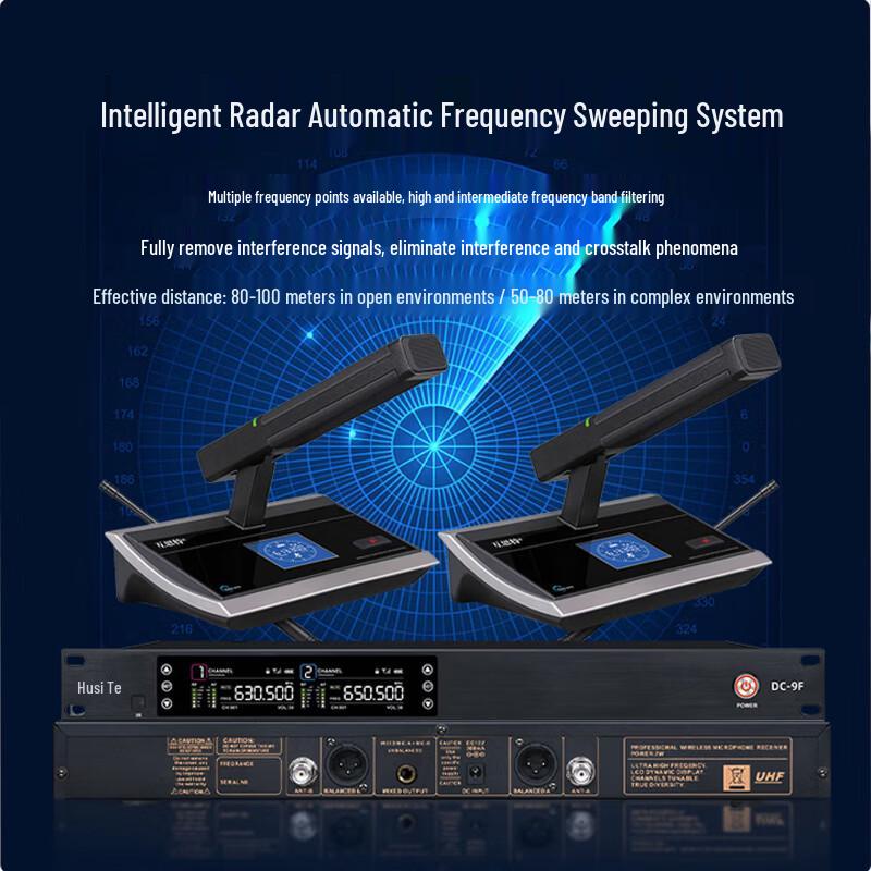 Wireless Gooseneck Conference Microphone System (CN Version)