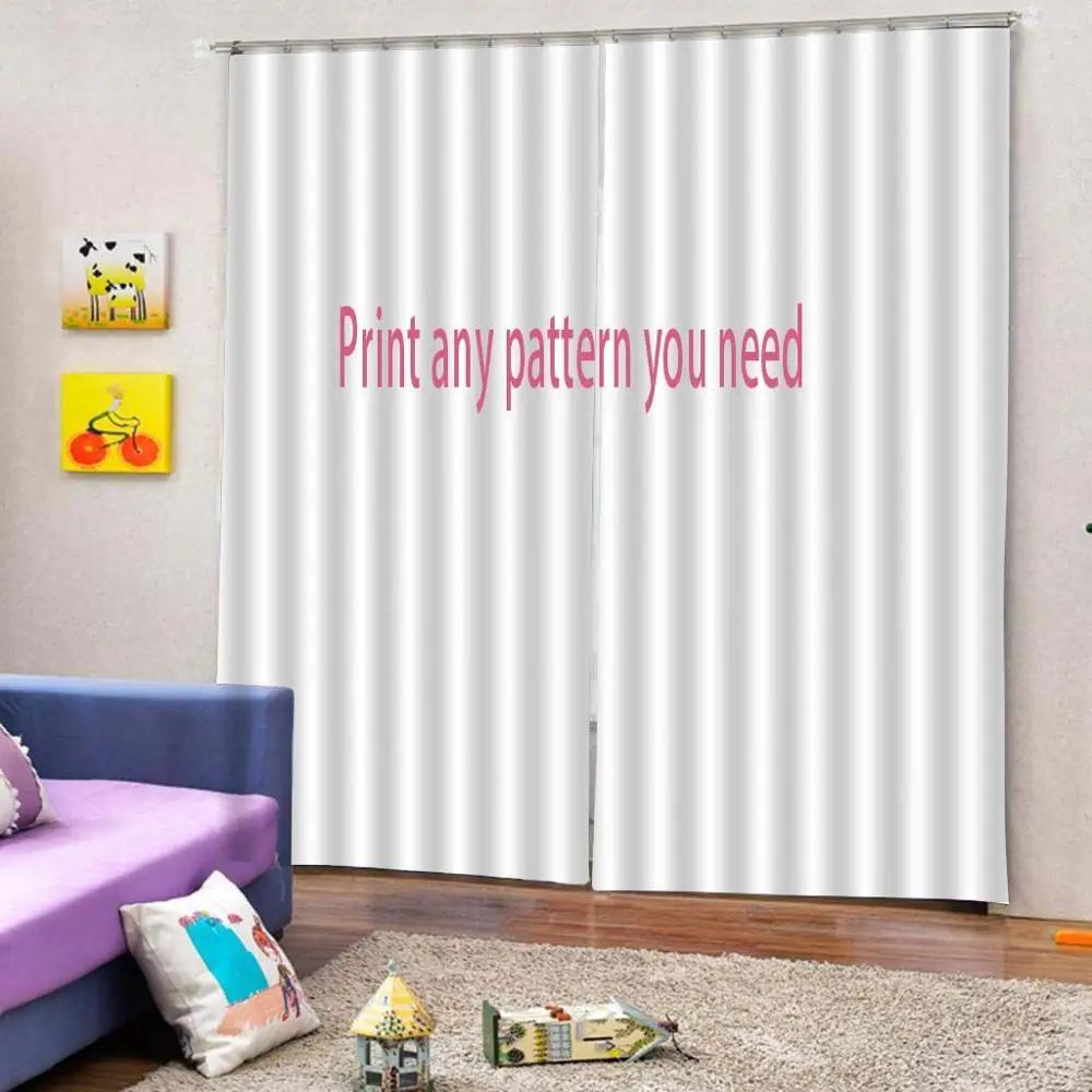 

Персонализированный череп 3Dпечать для взрослых детей спальня гостиная занавеска затеняющая ткань может быть настроена крючком декоративная занавеска W132xH164cm 52x65in&Grommet Top