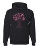 Pink Tree Words of Encouragement Unisex Hoodie Sweatshirt