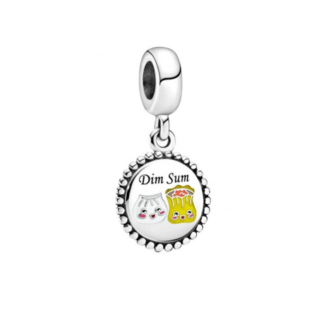 New 925 Silver Skull Joker Pendant Bead for Charms Bracelet Necklace All Saints Day Jewelry Accessories