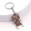Robot Keychain Pendant Lightweight Metal Keychain Creative Movable Arm And Leg Robot Keychain Fun Keychains Accessories Gifts