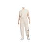 Nike Sportswear Collection Minimalist Fashion Versatile Classic Knit Sweater Women tops Light-Taupe Sail Pale-Yellow-Green HV2093-104