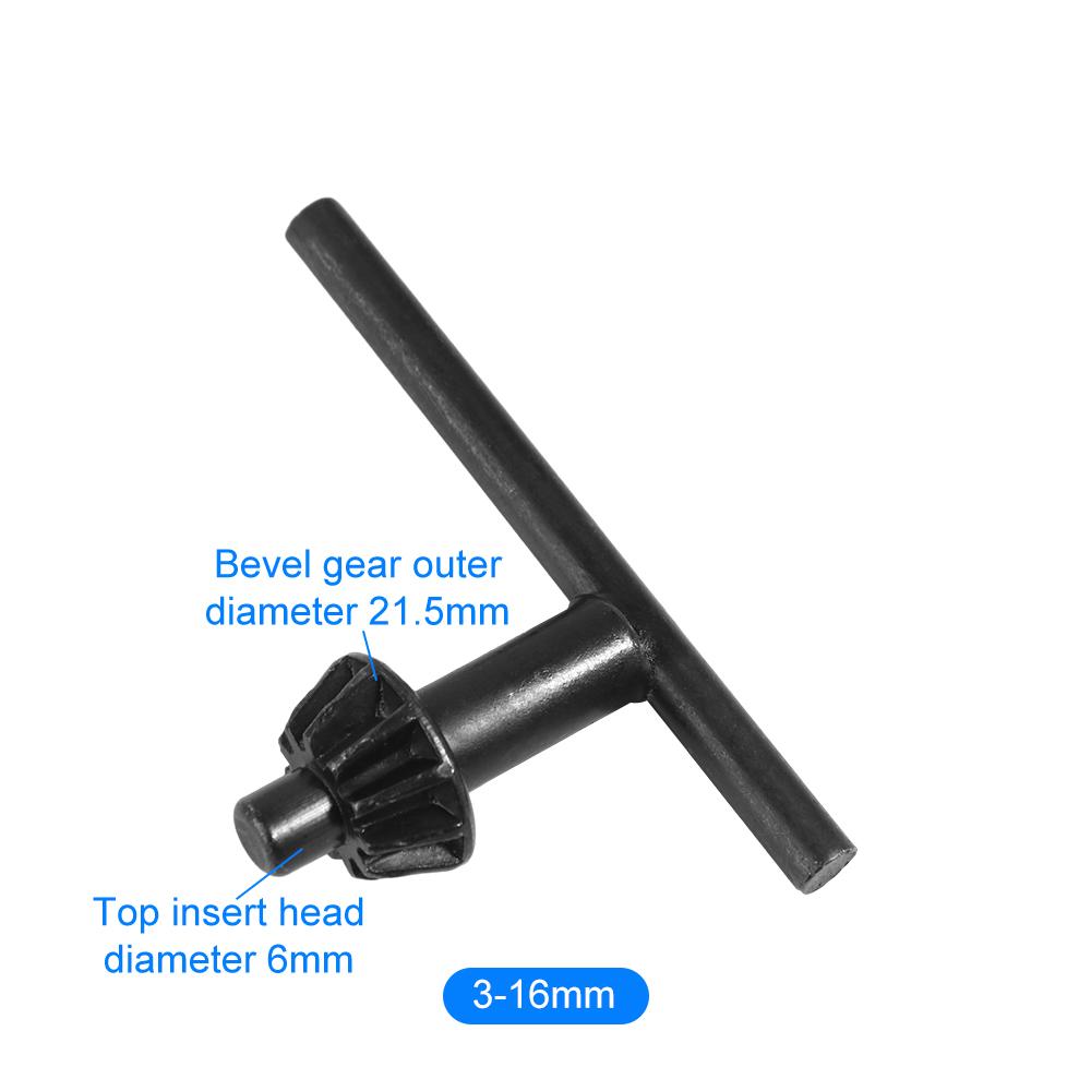 With Gum Cover Drill Chuck Wrench Hand Drill Chuck Keys Durable Key Wrench  Lathe Accessories