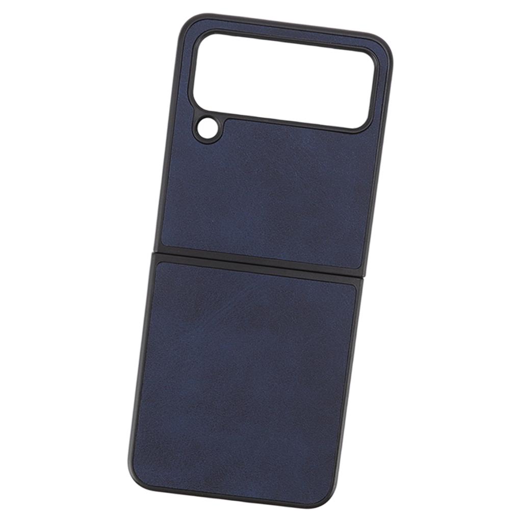 Klapphandy-Hülle Synthetisches Leder Kratzfest Schutzhülle für Samsung Galaxy Z FLIP 4