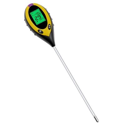 Easy Carry 4 In 1 Soil Test Set Soil Analyzers Measure Moisture Temperature & Sunlight for Home Garden & Greenhouses