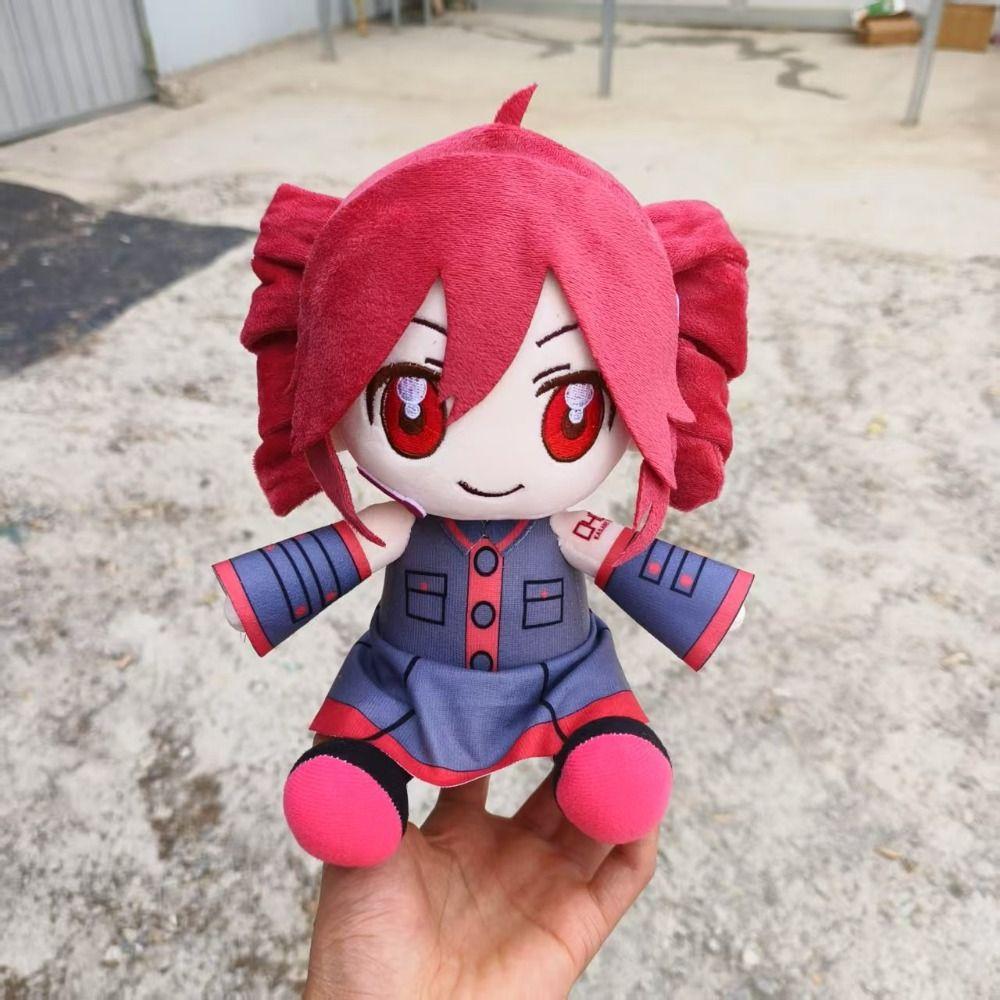 Anime Peripherals Kasane Teto Plush Soft Pillow Home Decor Plushie Diva Vtuber Kawaii 20cm Stuffed Teto Toy Children Adults