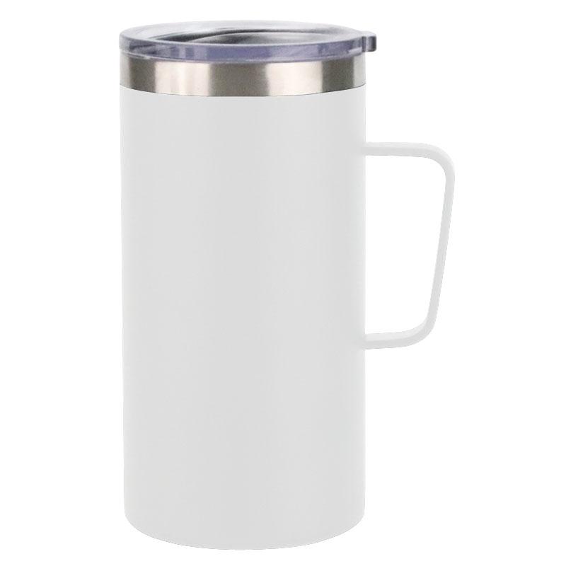 20oz/550ML Custom Stainless Steel Double Wall Vacuum Insulated Travel Tumbler Double Handled Leak-Proof BPA Free Eco-Friendly 20oz(566.99g)