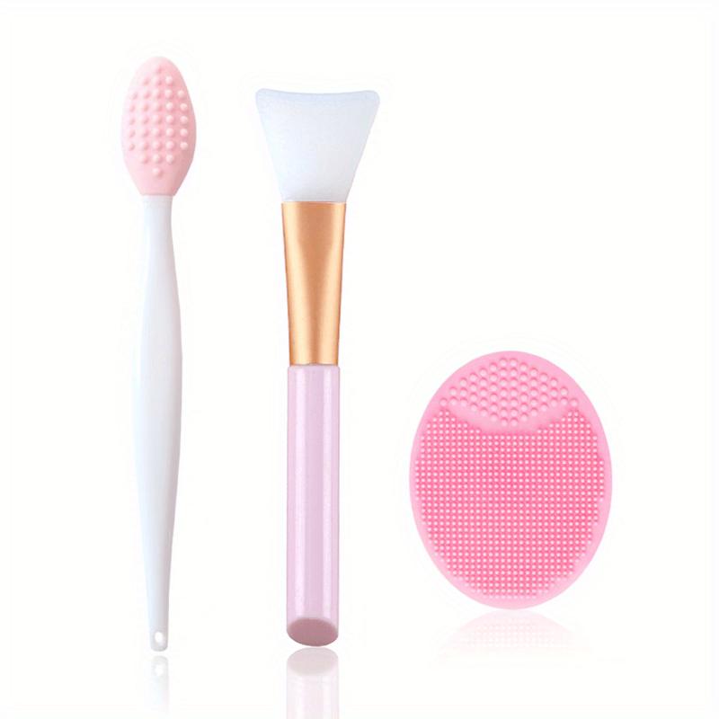[3-pack Soft Silicone Nose Brush]- Clean Face, Remove Blackheads, Exfoliating Face Brush, Facial Care Tool, Make Skin Smoother