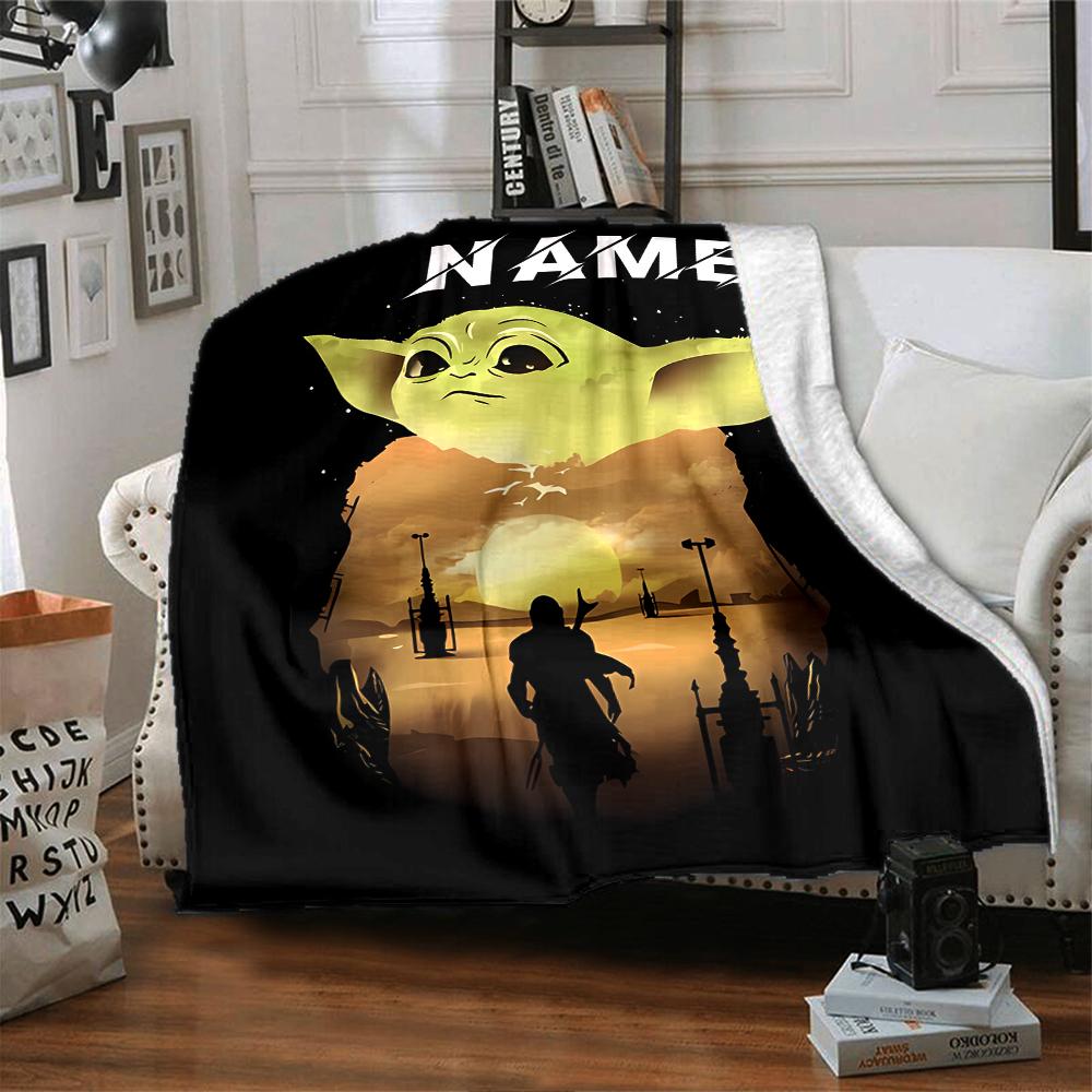 Custom Name Superhero Comic Collage Blanket for Couch & Bed, Plush Cozy Fuzzy Blanket Super Soft & Warm Blankets for Fall and Winter. 090814