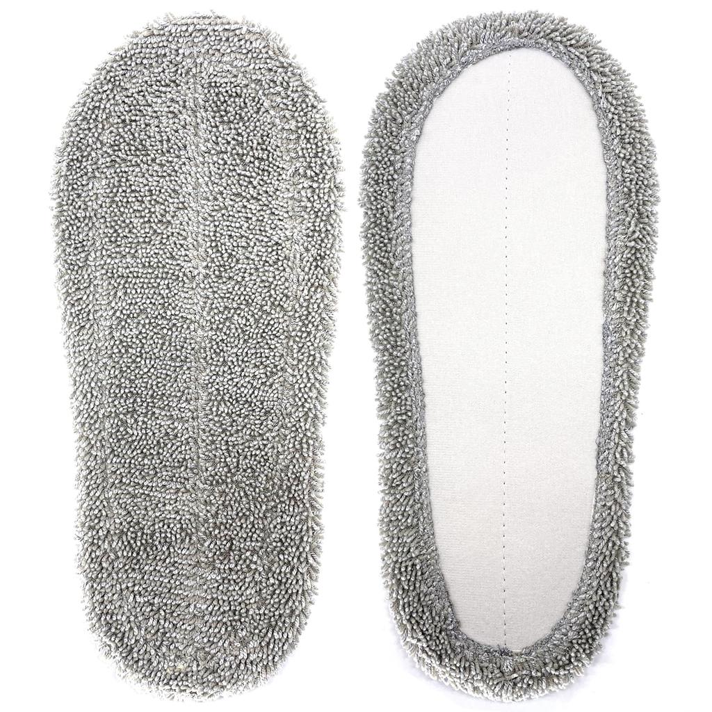 Druh Čištění Pantoflí Doporučený Čištění s Náhradním Mopem 2 Typy Savosti a Přilnavosti Pantofle, Profesionálové, Pantofle, (Šedá,