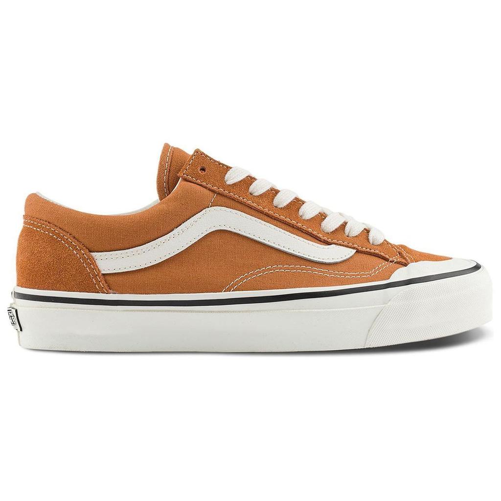 Vans Old Skool Reissue 136 Durable Breathable Low-Top Skate Shoes Unisex Sneakers Orange VN000MT6BKQ