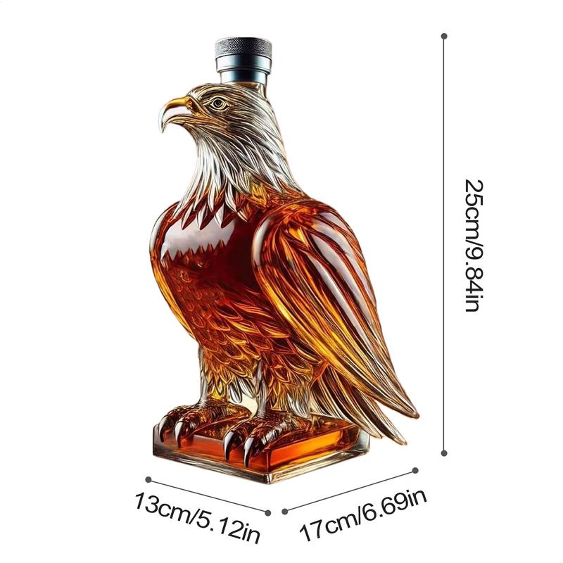 Whiskeyflaska Whiskey Örn Glas Karaff Samlarobjekt Nyhet Behållare För Ölprovning Heminredning Bröllop Fars Dag