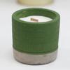 Scented Candle Sea Moss And Herbs Wooden Wick