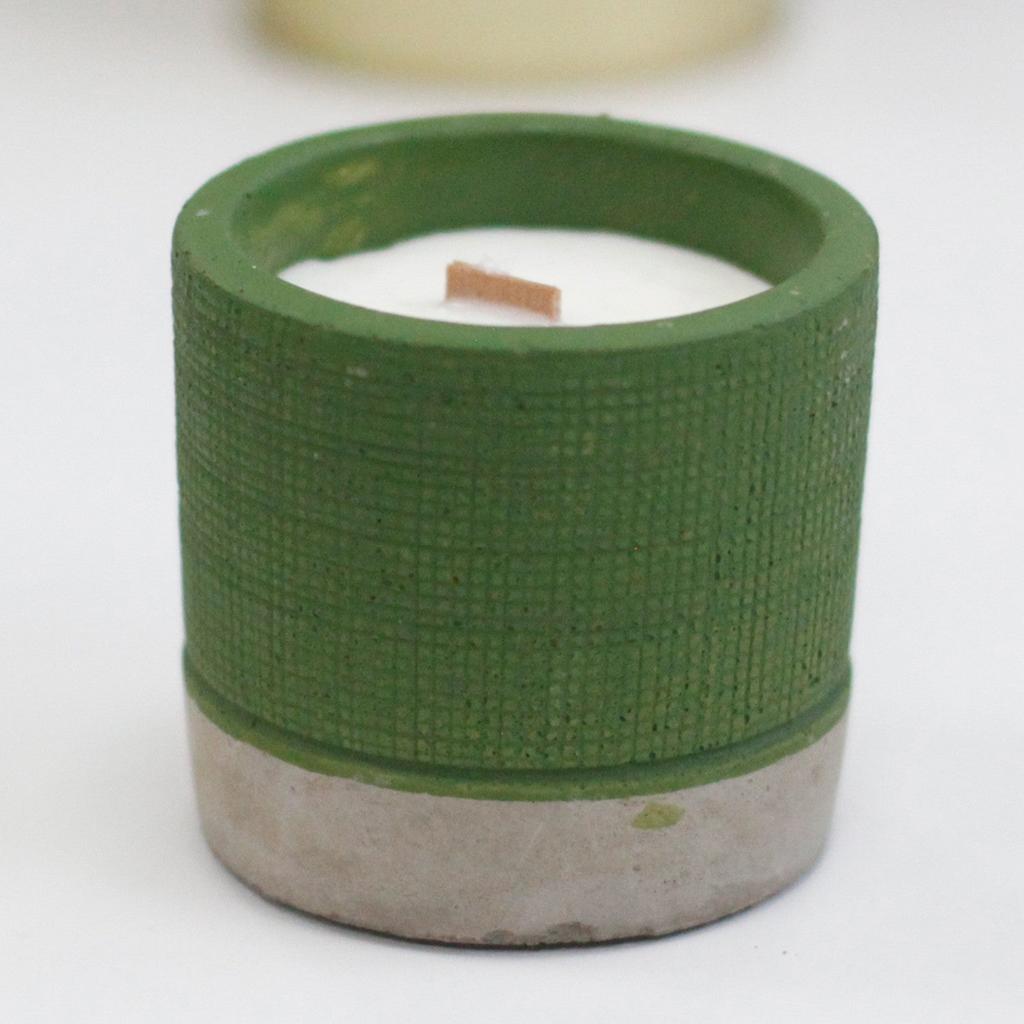 Scented Candle Sea Moss And Herbs Wooden Wick