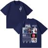 T-shirt Le Monde Chico Album PNL Rapper Francese Stampa Grafica T-shirt Uomo Donna Hip Hop Moda Manica Corta Gotico Punk T-shirt
