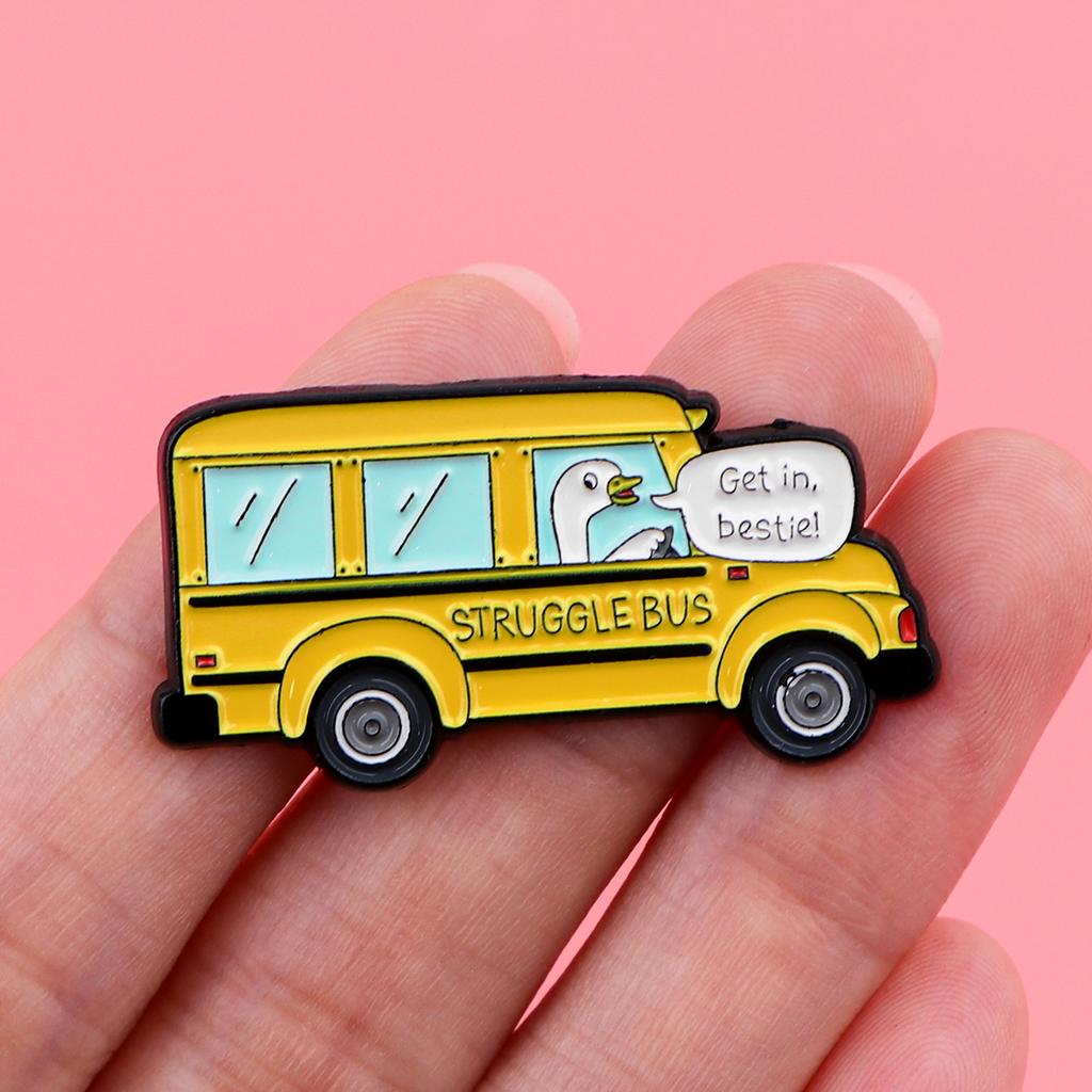 Quotes Series Pins Cute Cartoon Anime Quotation Badges Brooches for Clothing Enamel Pin Women's Badges Jewelry Accessories Gifts