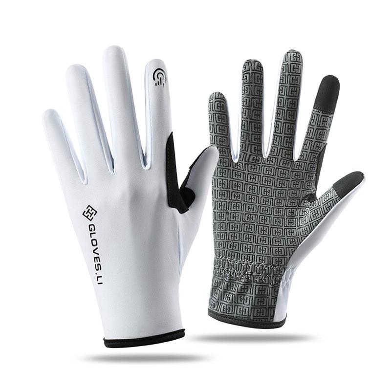 Cycling Gloves Men Women Outdoor Mountain Bike Riding Touchscreen Breathable Anti-Slip Palm Lightweight Sport