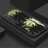 Hot-selling iphone12 coconut tree 15 silicone soft shell apple 17/16promax anti-drop protective cover 11p