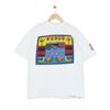 Vintage Single Stitch T-Shirt Mens Size L White Graphic Short Sleeve