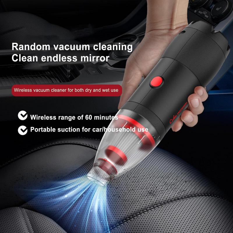Car Vacuum Cleaner Small Cordless Handheld Car Vacuum Cleaner Convenient Multifunctional Attachments Car Vacuum For Offices And