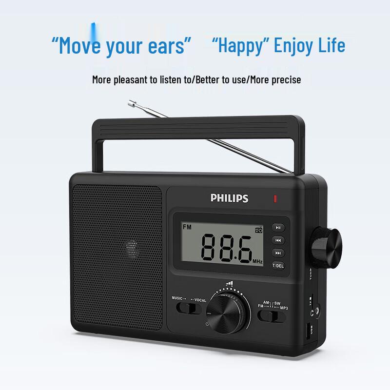 Philips TAR3368 All-Band Desktop Radio