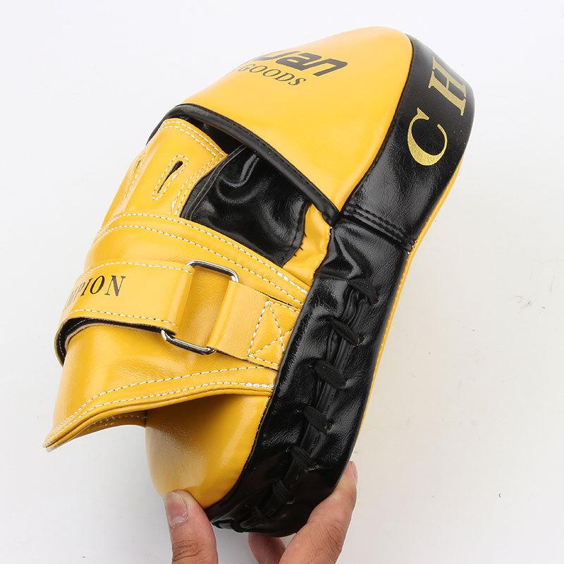 Arc-shaped Boxer Target+MMA Combat Sanda Hand Target Training Thickened Combat Training Equipment Daoguan Boxer Target