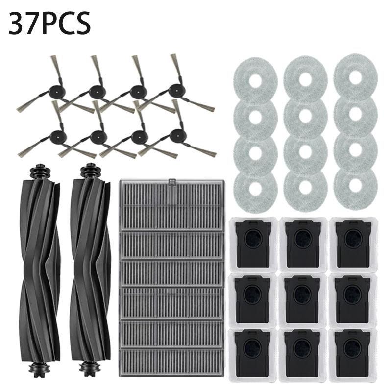 Fit For Dreame L10s Ultra Gen 3, Dreame X40 Ultra/ L40 Ultra/L30s Pro Ultra Heat/P10 Pro Ultra Tricut Brush Filter Mop Cloth Bag