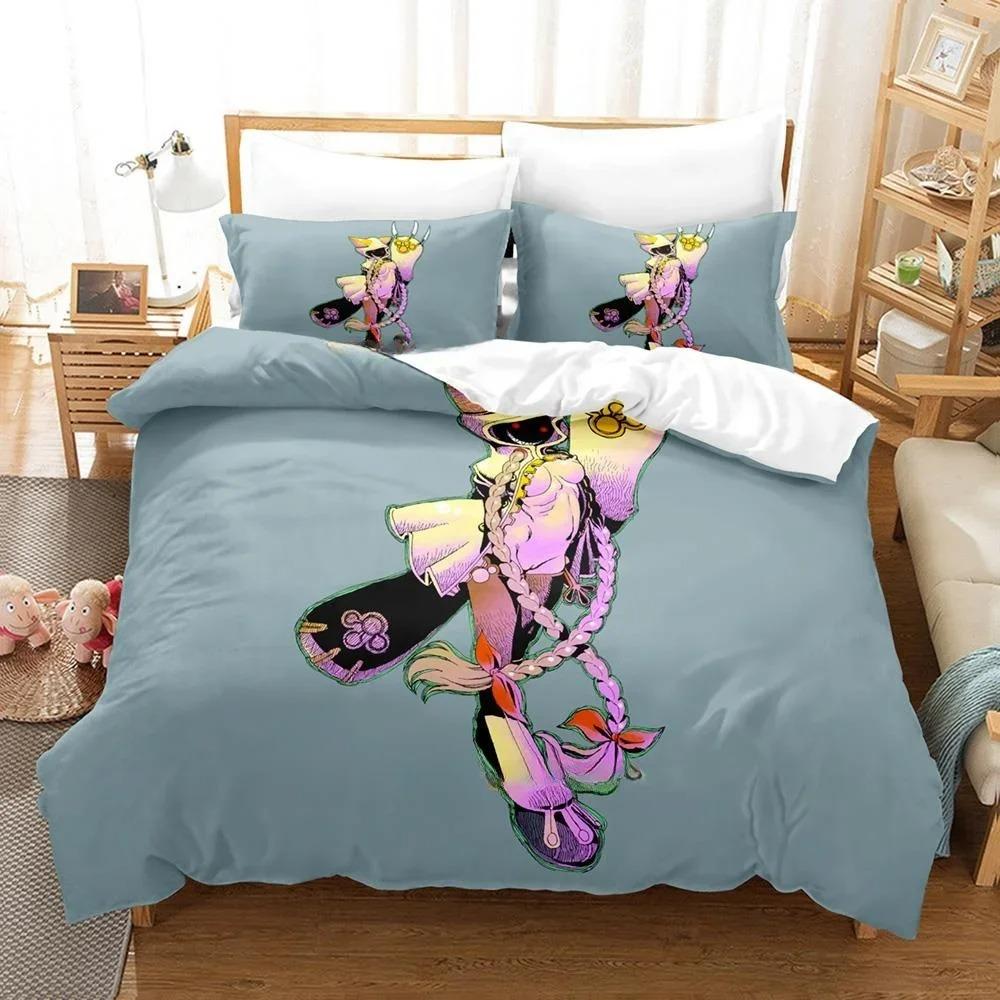 3D Printing Game BlazBlue Bedding Set Single Twin Full Queen King Size Bed Set Adult Kid Bedroom Duvetcover Sets Home Textiles
